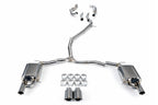 Sistema de escape con válvulas FMIC.Pro para Audi A6 A7 C8 2.0T 2018-2020