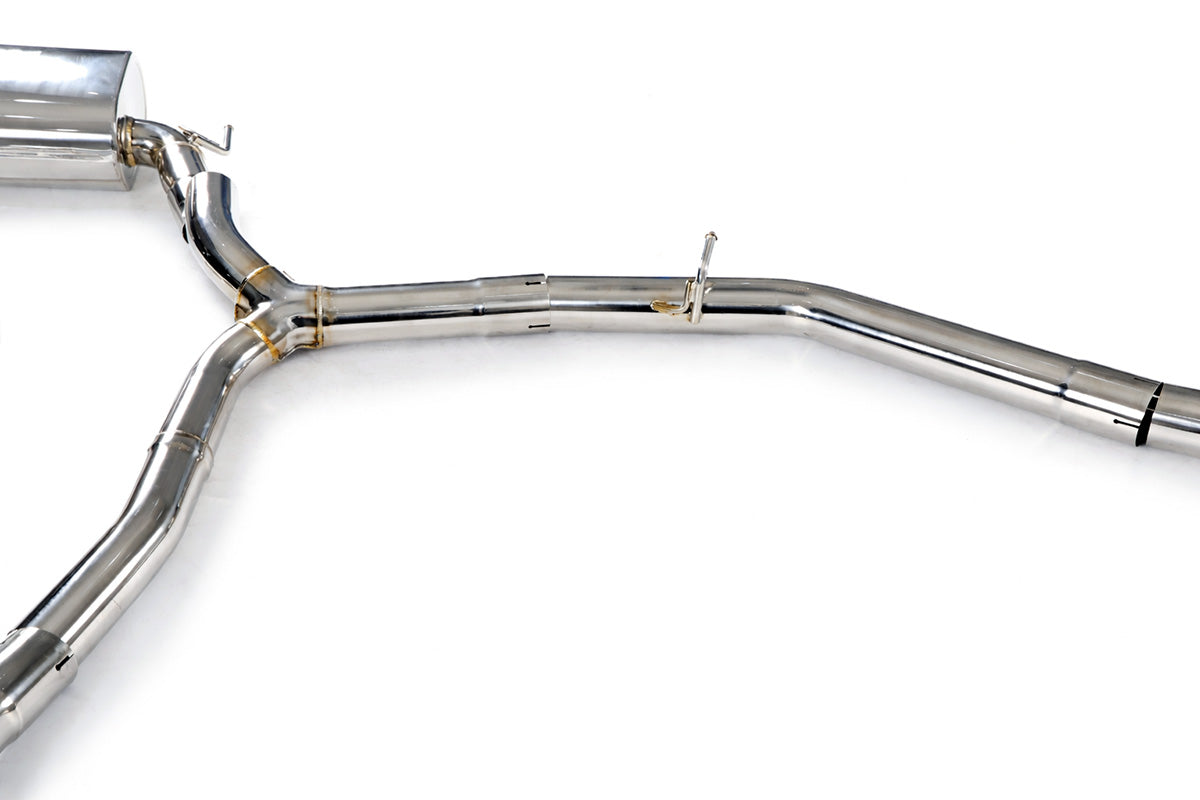Sistema de escape con válvulas FMIC.Pro para Audi A6 A7 C8 2.0T 2018-2020