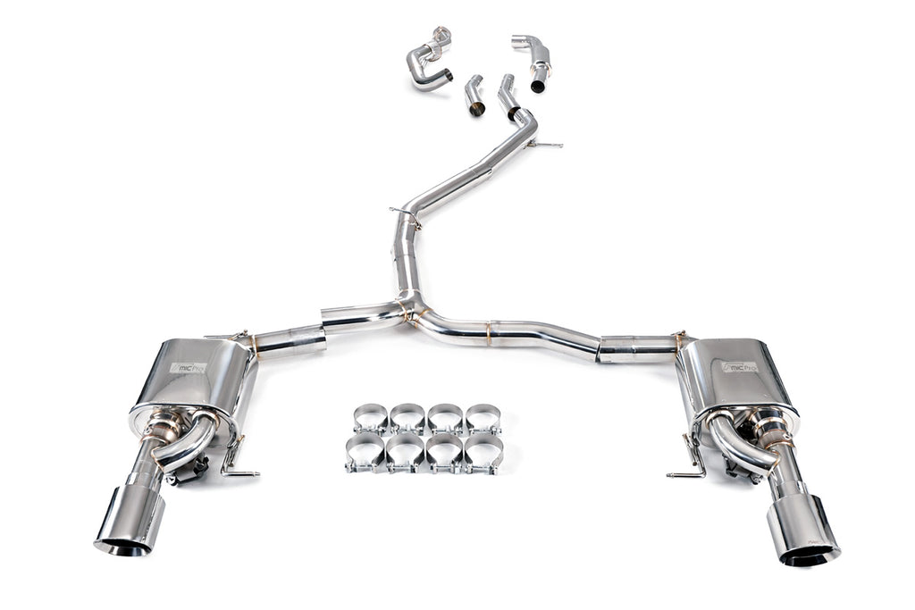 Sistema de escape con válvulas FMIC.Pro para Audi A6 A7 C8 2.0T 2018-2020