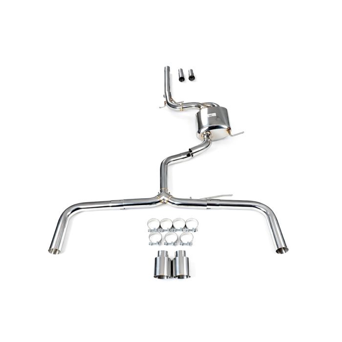 Cat-back Valved Exhaust System FMIC.Pro for Volkswagen Golf GTI MK6 2.0 TSI 2010-2013