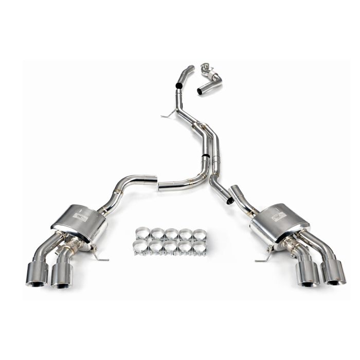FMIC.Pro cat-back valved exhaust system for Porsche Macan 2.0T 2018-2024