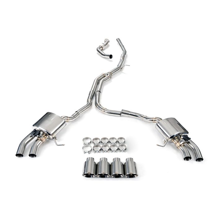 FMIC.Pro cat-back valved exhaust system for Porsche Macan 2.0T 2018-2024