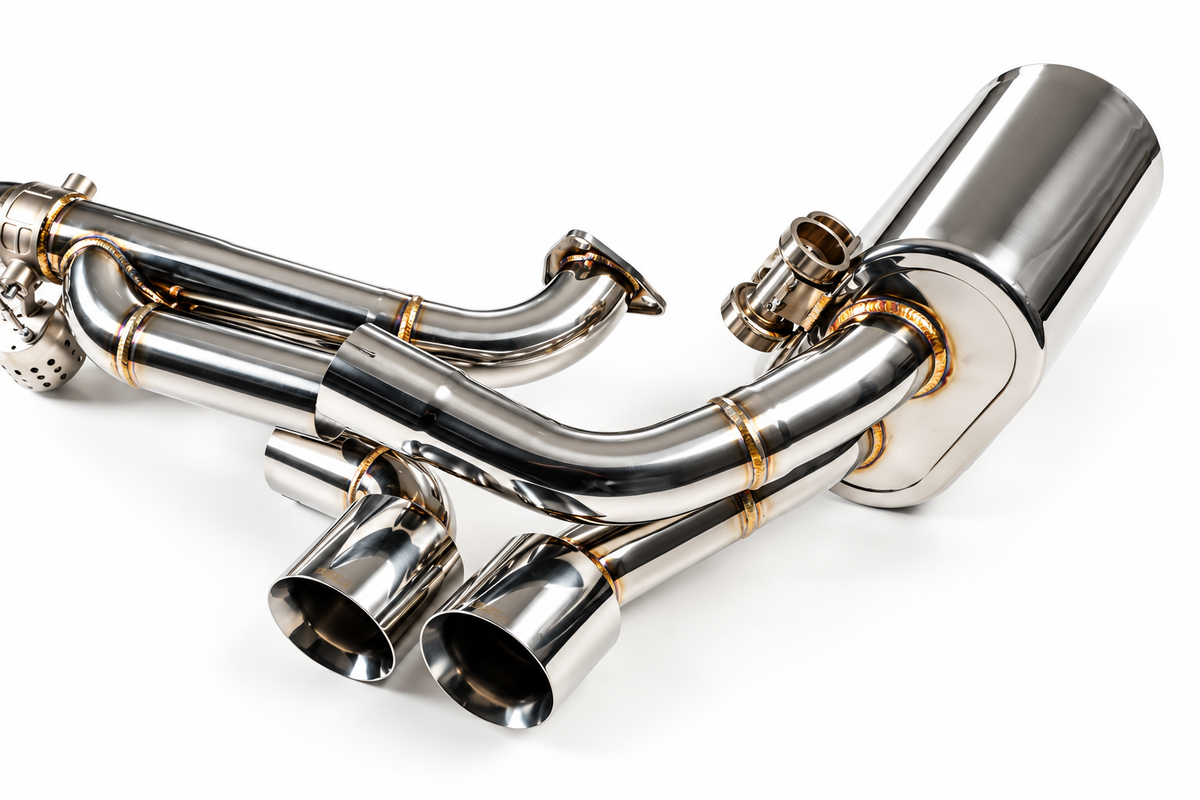 Sistema de escape con válvulas FMIC.Pro para Porsche 911 Carrera 997.2 3,6L 3,8L 2009-2012
