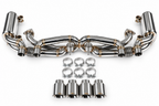 Sistema de escape con válvulas FMIC.Pro para Porsche 911 Carrera 991.1 3,4L 3,8L 2012-2015