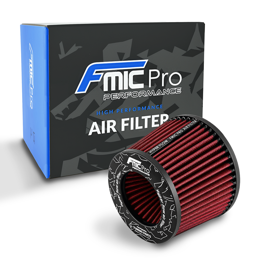 Filtro de aire cónico FMIC.Pro longitud 100 mm diámetro 89 mm rojo