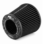 FMIC.Pro Conical Air Filter, 125 mm length, 102 mm diameter, black.