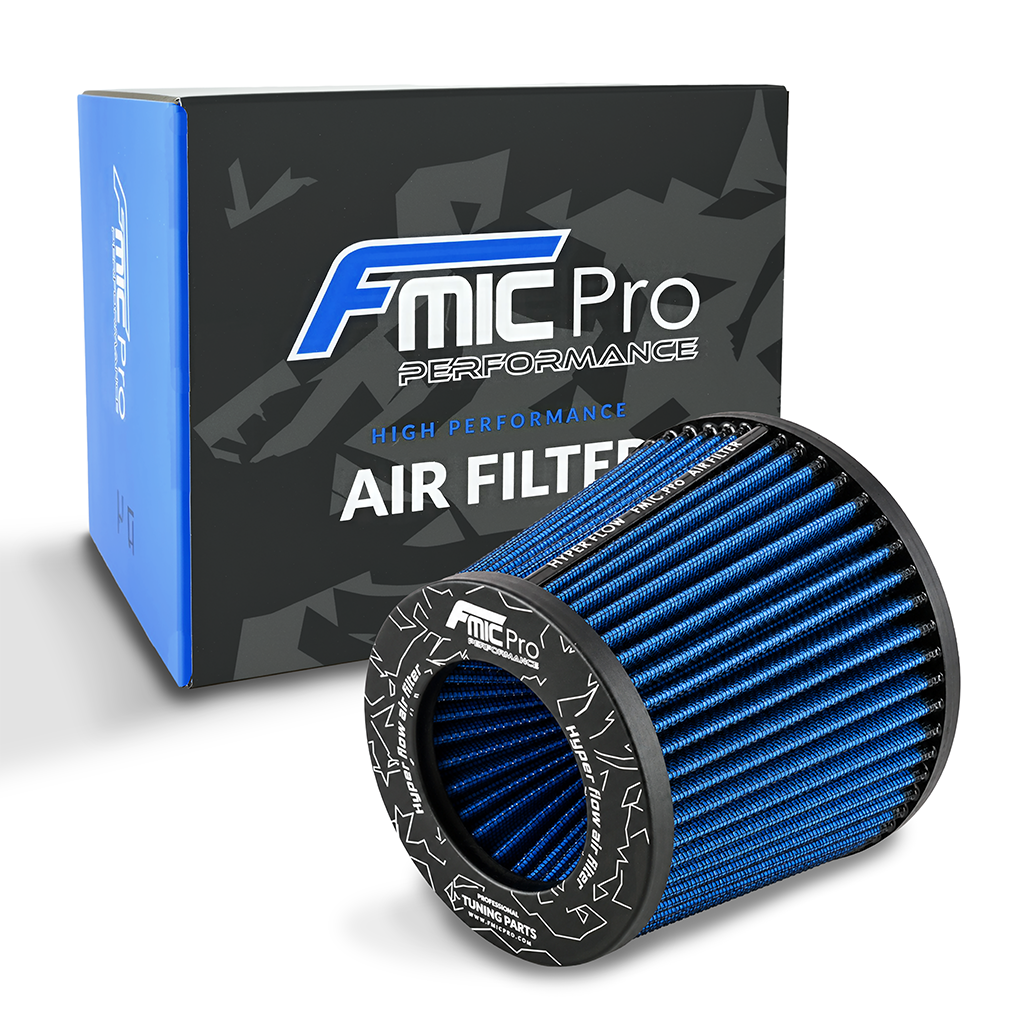 Filtro de aire cónico FMIC.Pro longitud 125 mm diámetro 80 mm azul