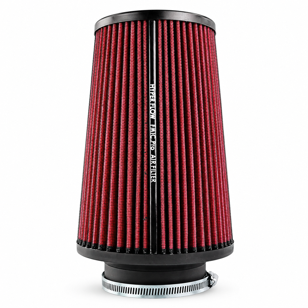 Filtro de aire cónico FMIC.Pro longitud 225 mm diámetro 102 mm rojo