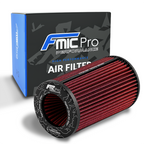 Filtro de aire cónico FMIC.Pro longitud 225 mm diámetro 102 mm rojo