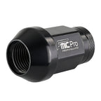 Tuerca de rueda de aluminio forjado FMIC.Pro M14x1,5 negra 1 ud. cónica 7075-T6