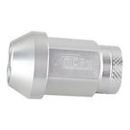 Tuerca de rueda de aluminio forjado FMIC.Pro M12x1,5 plateada 1 ud. cónica 7075-T6