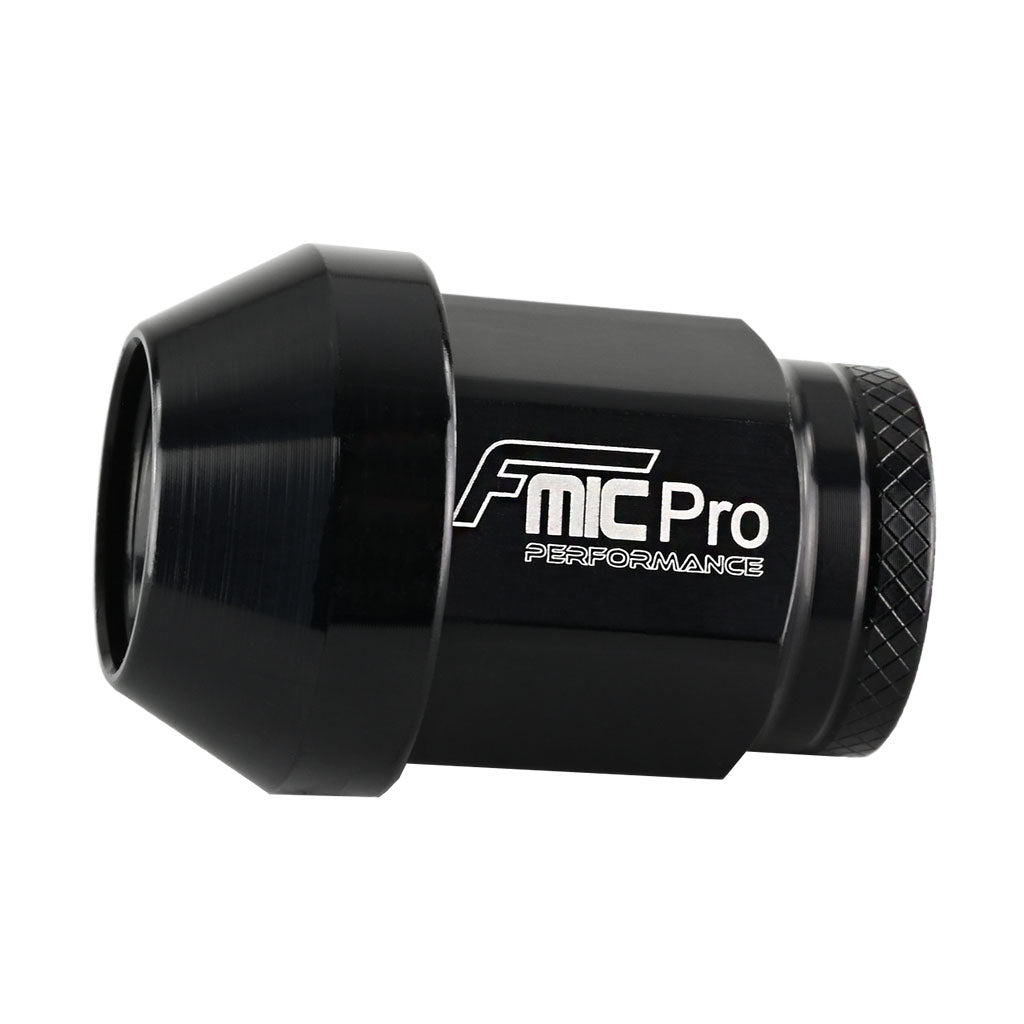 Tuerca de rueda de aluminio forjado FMIC.Pro M12x1,5 1 ud. cónica pasante 7075-T6