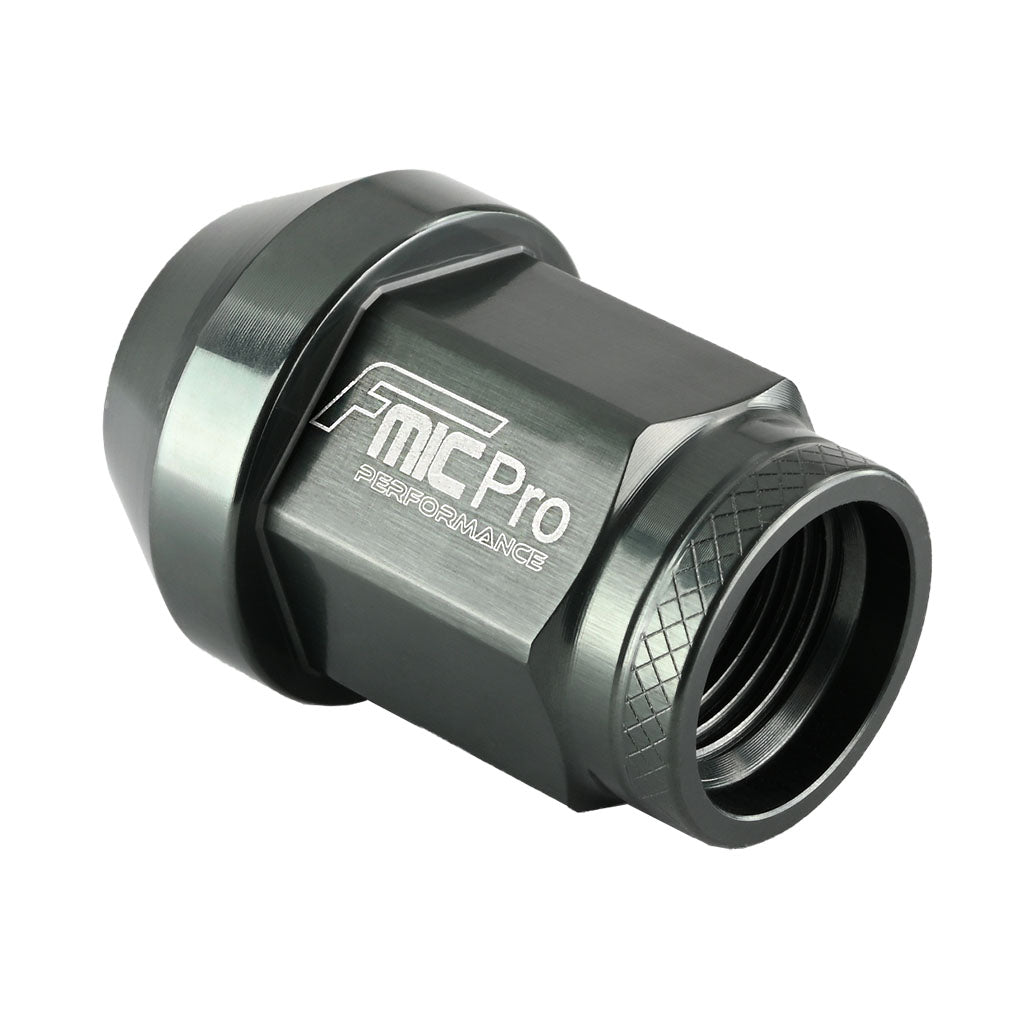 Tuerca de rueda de aluminio forjado FMIC.Pro M14x1,25 1 ud. cónica pasante 7075-T6