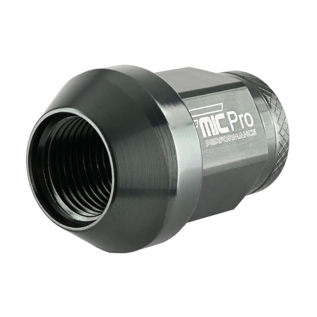Tuerca de rueda de aluminio forjado FMIC.Pro M14x1,25 1 ud. cónica pasante 7075-T6