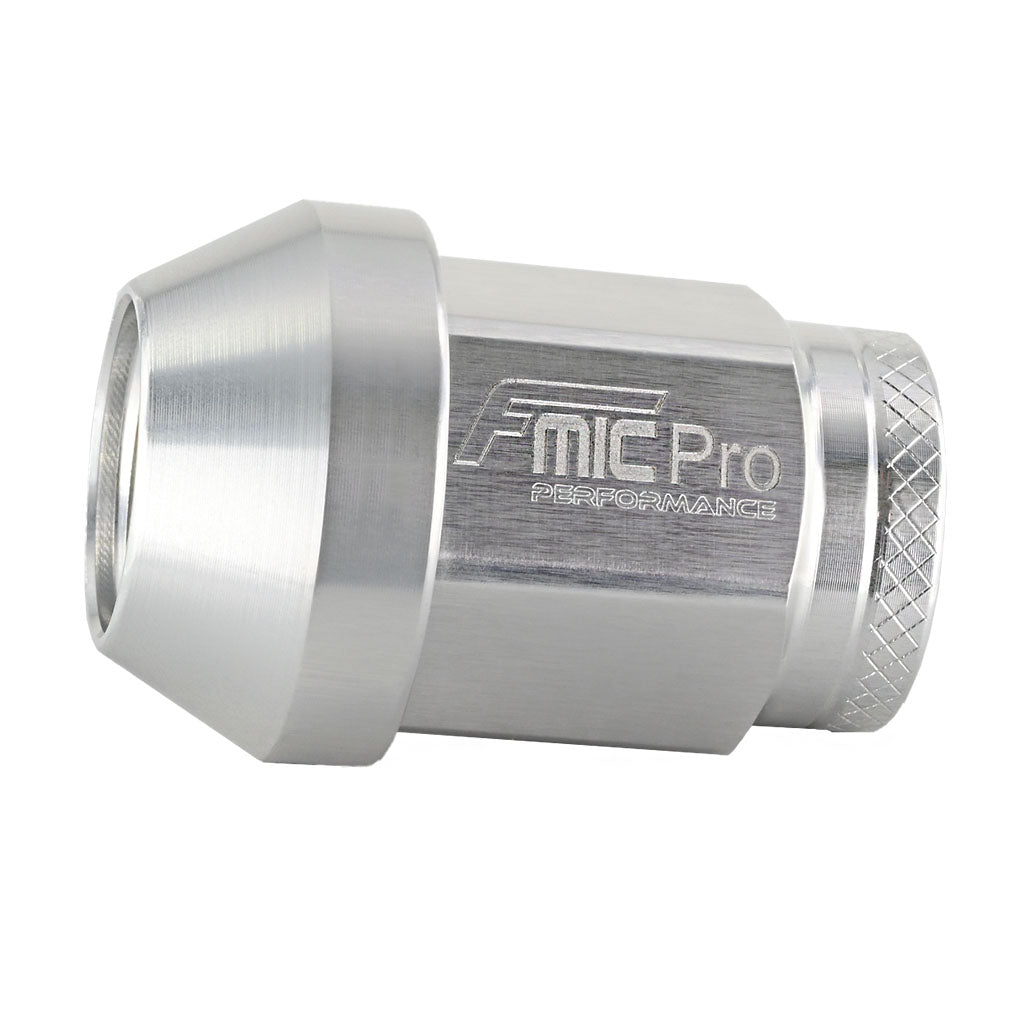 Tuerca de rueda de aluminio forjado FMIC.Pro M14x1,25 1 ud. cónica pasante 7075-T6