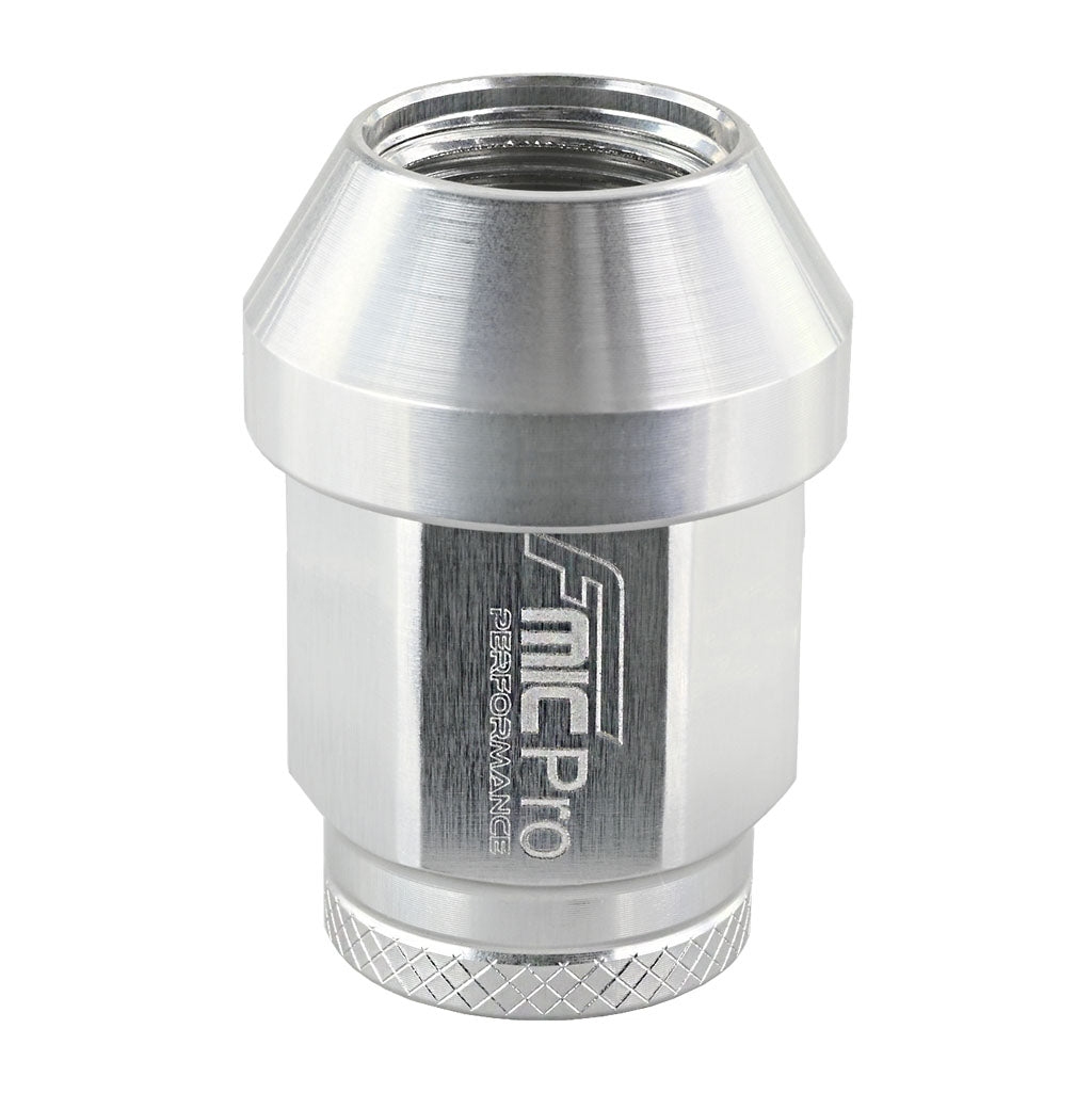 Tuerca de rueda de aluminio forjado FMIC.Pro M12x1,5 1 ud. cónica pasante 7075-T6