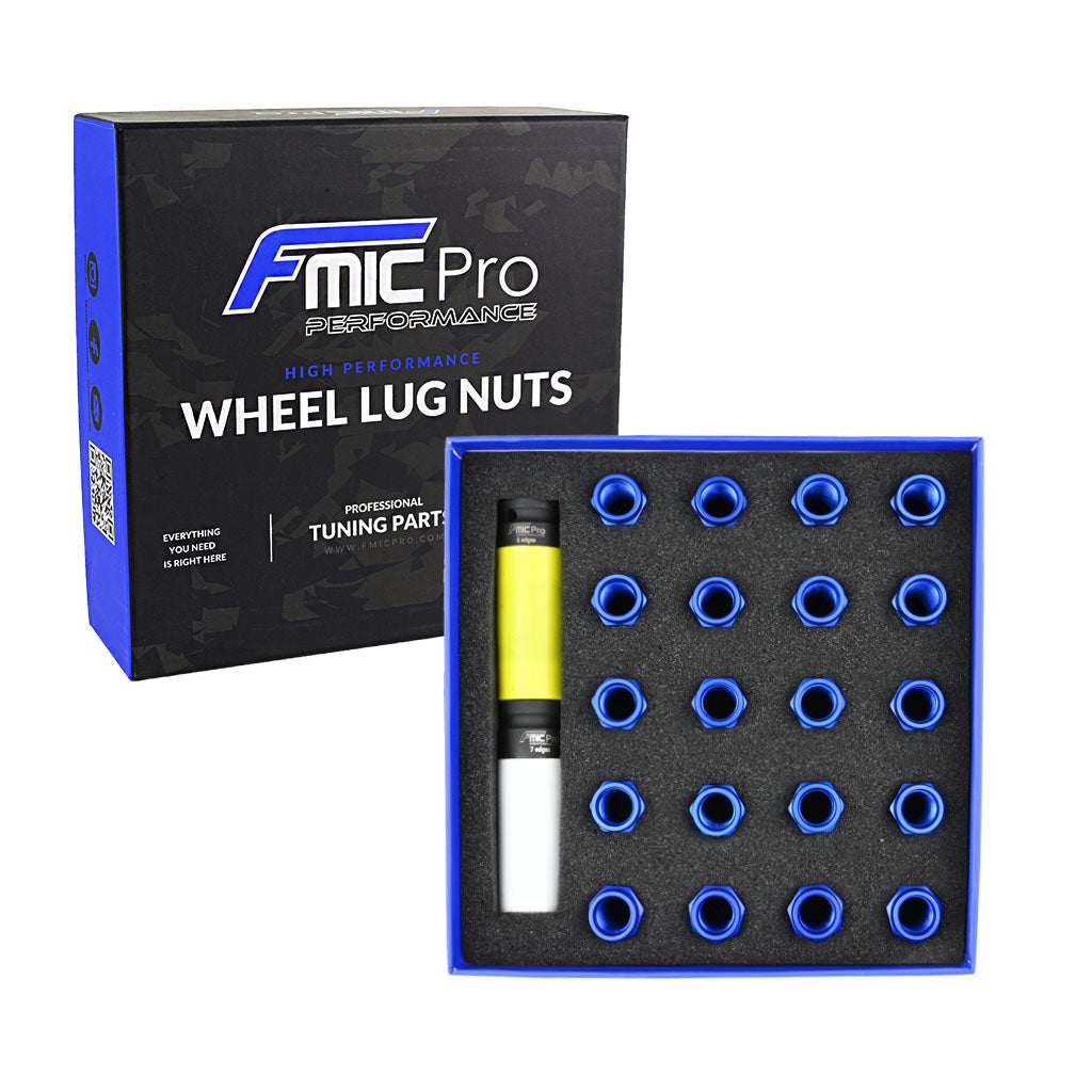 Tuercas de rueda de aluminio FMIC.Pro M12x1,25 20 uds. cónicas pasantes
