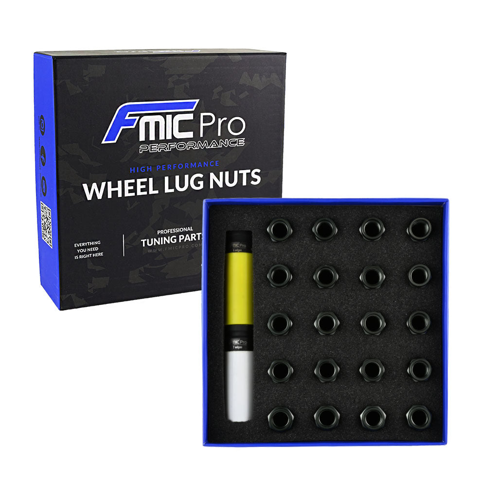 Tuercas de rueda de aluminio FMIC.Pro M12x1,25 20 uds. cónicas pasantes