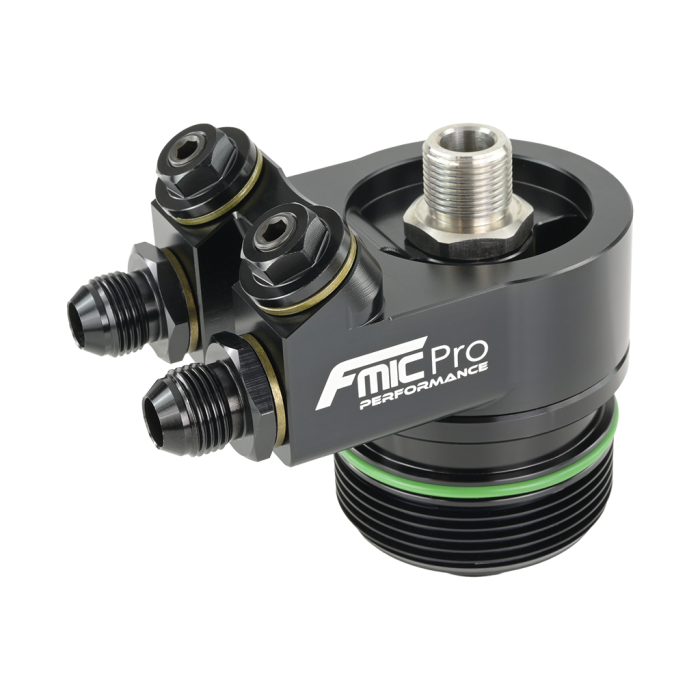 Adaptador de enfriador de placa sándwich de filtro de aceite FMIC.Pro para VAG Volkswagen Audi Skoda Seat EA888 GEN3 Gen4 1.8 TSI 2.0 TSI