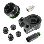 Adaptador de enfriador de placa sándwich de filtro de aceite FMIC.Pro para VAG Volkswagen Audi Skoda Seat EA888 GEN3 Gen4 1.8 TSI 2.0 TSI