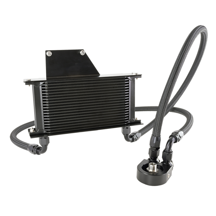 FMIC.Pro Black Engine Oil Cooler Kit for Subaru Impreza WRX STI 2001-2005