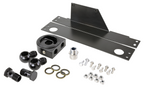 Kit de radiador de aceite del motor plateado FMIC.Pro para Subaru Impreza WRX STI 2001-2005