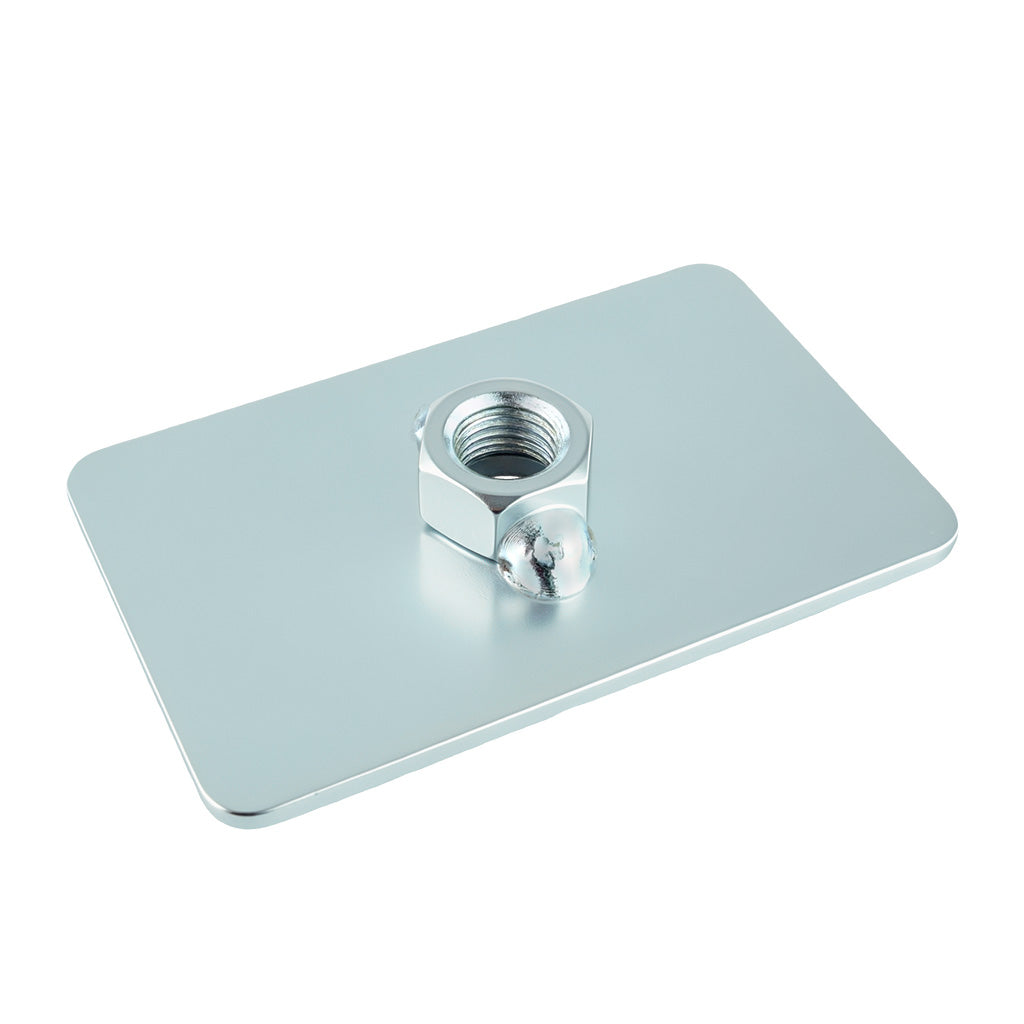 Placa de refuerzo para arnés FMIC.Pro con tuerca para soldar 50 x 80 mm FIA 7/16"-20 UNF