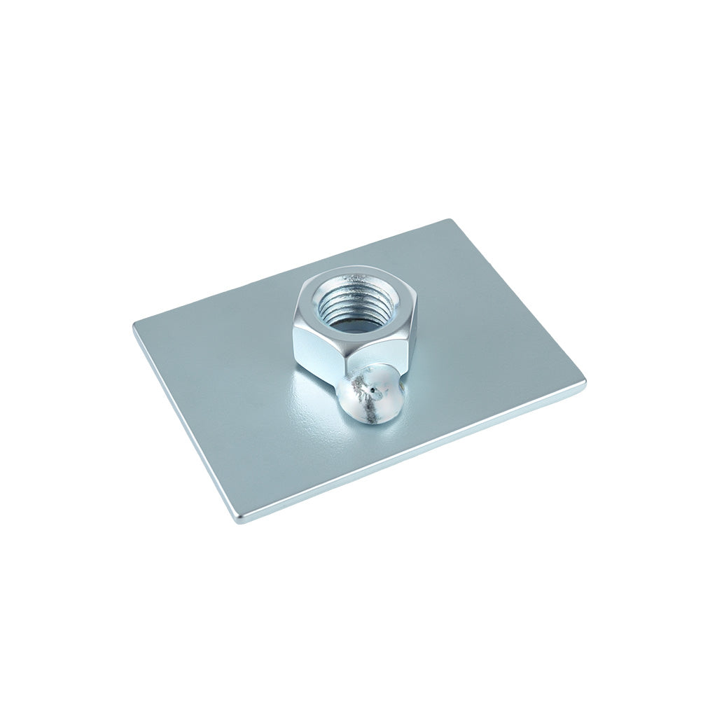 Placa de refuerzo para arnés FMIC.Pro con tuerca para soldar 40 x 55 mm 7/16"-20 UNF