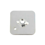 Placa de refuerzo para arnés FMIC.Pro con tuerca para soldar 65 × 65 mm FIA 7/16"-20 UNF