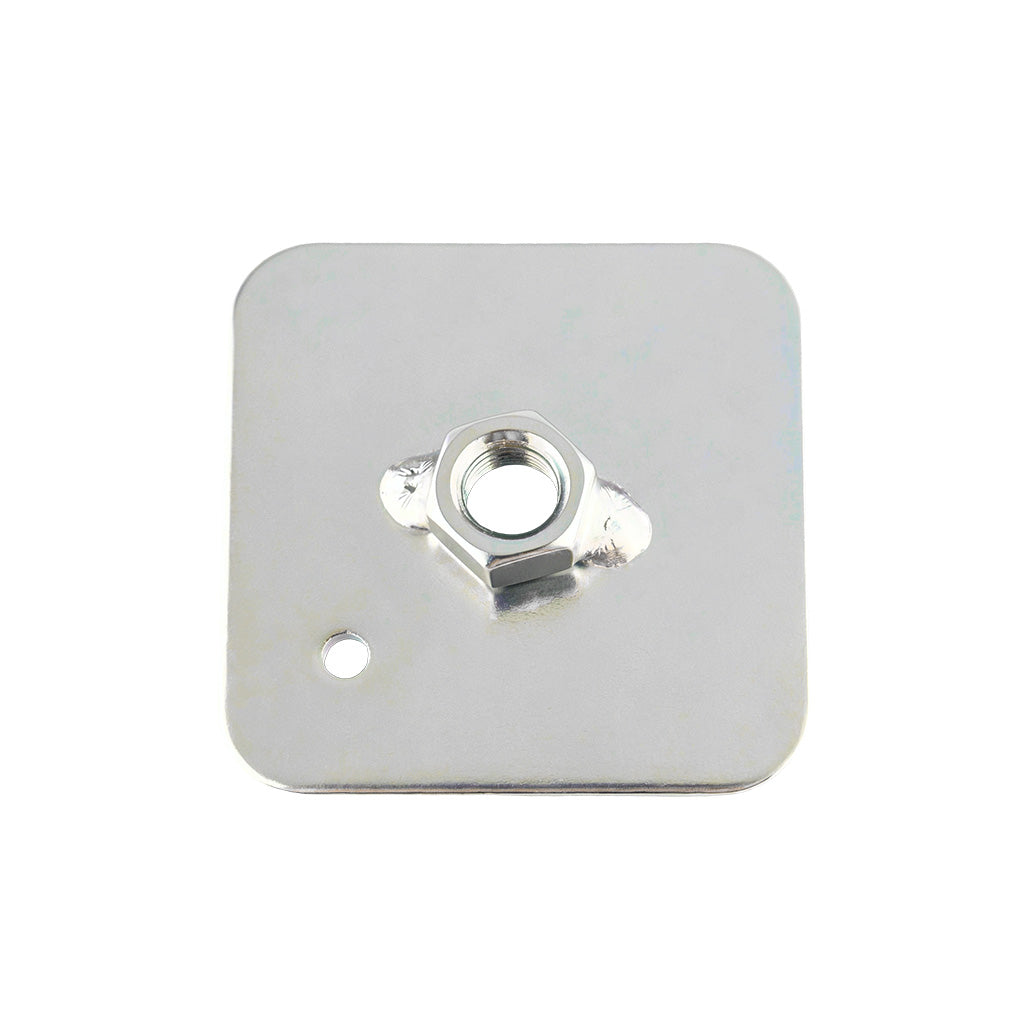 Placa de refuerzo para arnés FMIC.Pro con tuerca para soldar 65 × 65 mm FIA 7/16"-20 UNF 6 uds