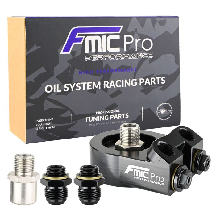 Oil Filter Sandwich Plate Cooler Adapter FMIC.Pro 80mm