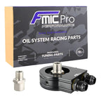 Oil Filter Sandwich Plate Cooler Adapter with Thermostat FMIC.Pro AN10