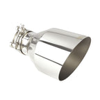 Fmic.Pro Stainless Steel Exhaust Pipe with 115mm Tip and 65mm Inlet.