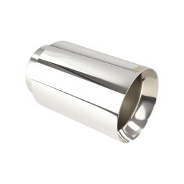 Stainless Steel Exhaust Tailpipe Fmic.Pro 100mm Tip 80mm Inlet