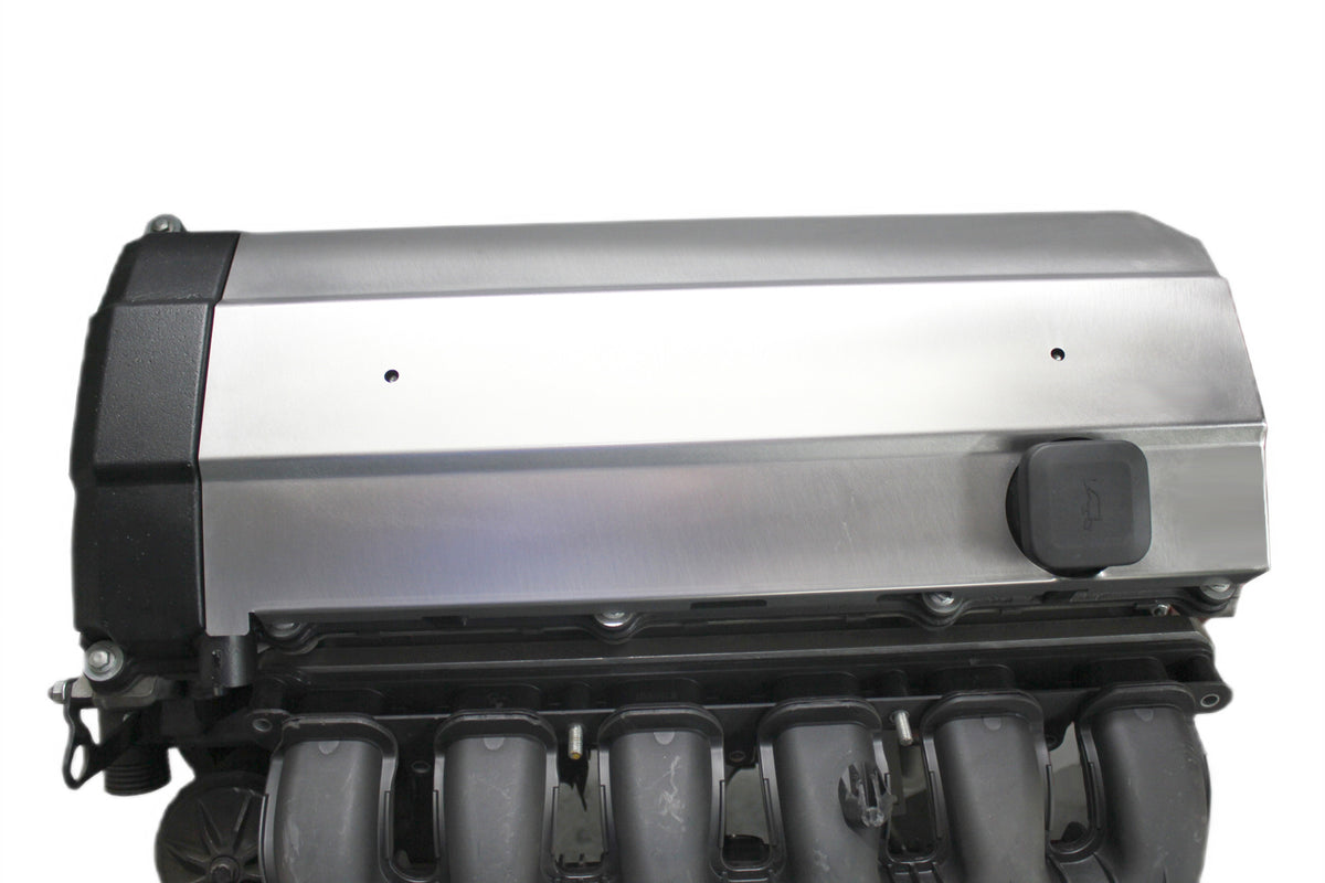Protector térmico de la tapa de balancines de acero inoxidable FTWL Motorsport para BMW M50 / M52 / M50B25 / M52B20 / M52B28