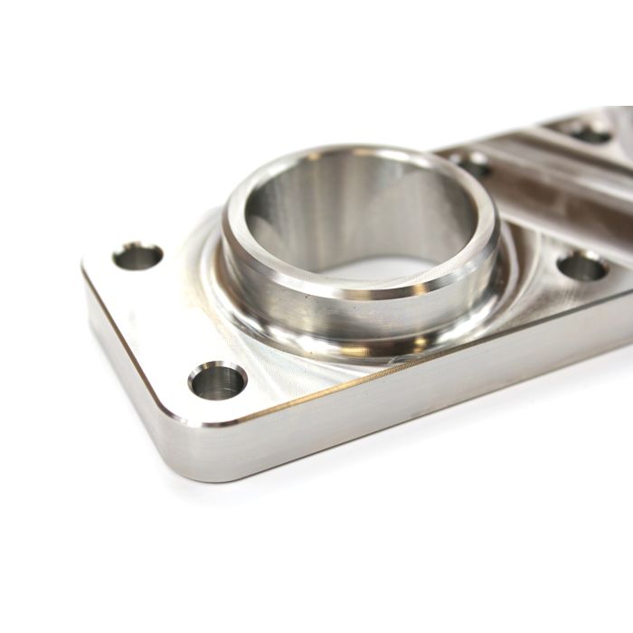 FTWL 48.3mm Block Machined 3D CNC Stainless Steel Exhaust Flange for BMW M50 / M52 / M54