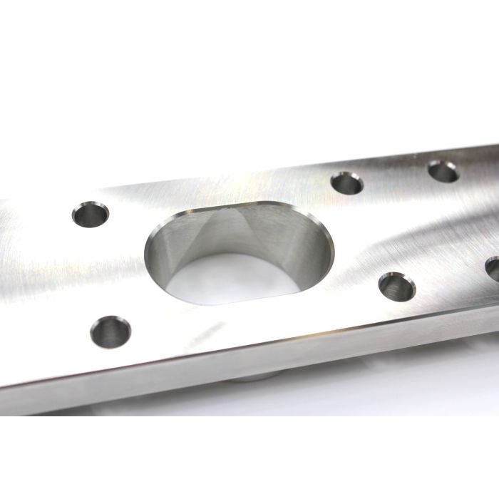 FTWL 48.3mm Block Machined 3D CNC Stainless Steel Exhaust Flange for BMW M50 / M52 / M54