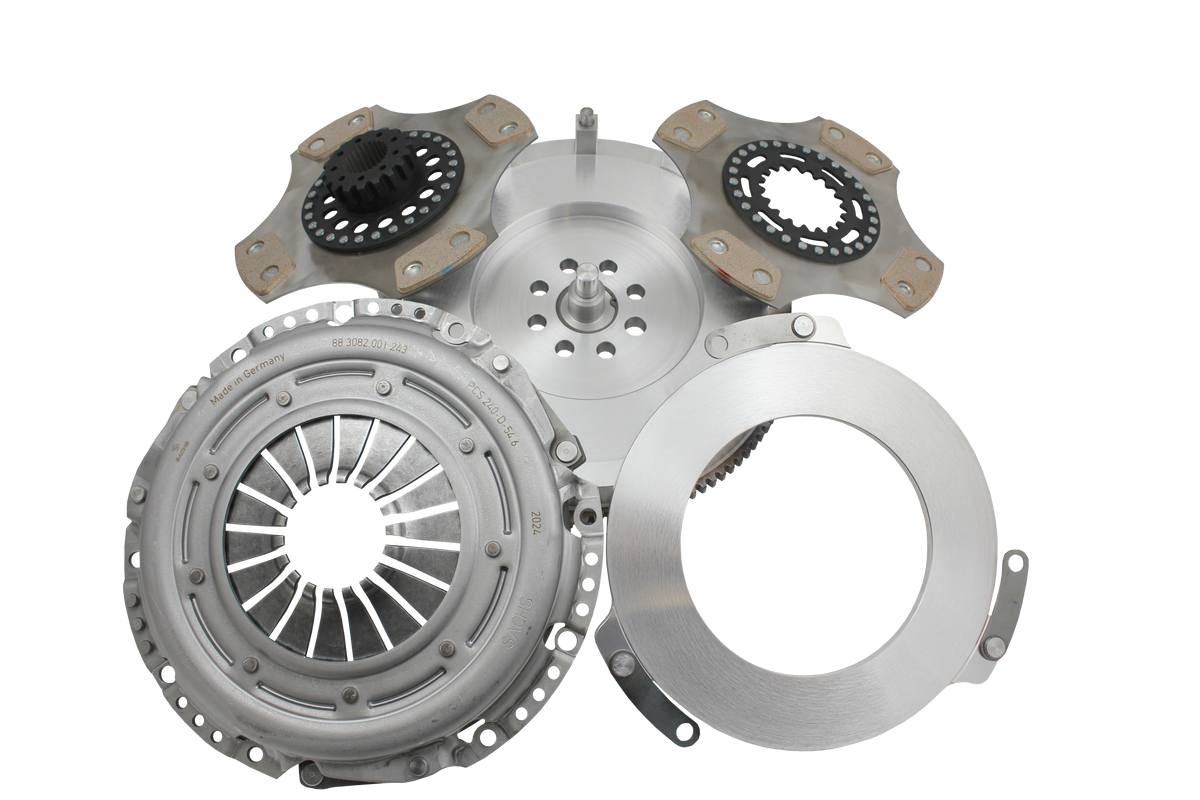 Kit de embrague bidisco hasta 1400 Nm 8 tornillos Stage 4 FTWL para BMW N54B30