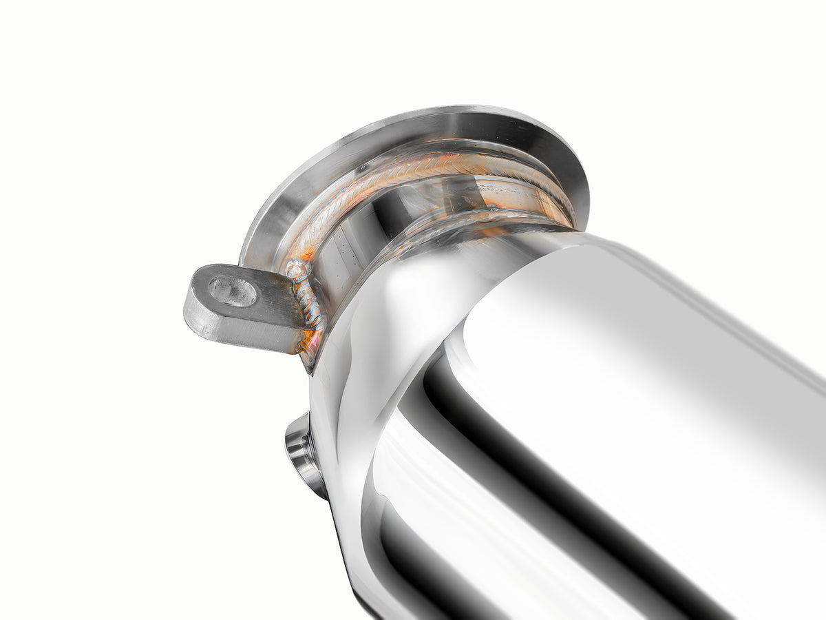 Downpipe FMIC.Pro para BMW F15 F16 X5 50ix X6 50ix 4.0 4.4L N63B 2015- con catalizador de alto flujo