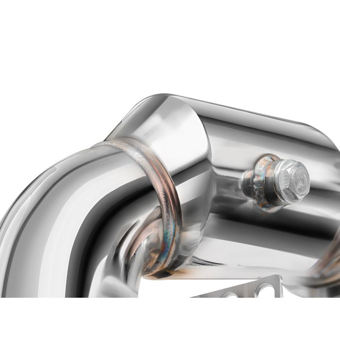 Downpipe FMIC.Pro para BMW F15 F16 X5 50ix X6 50ix 4.0 4.4L N63B 2015- con catalizador de alto flujo