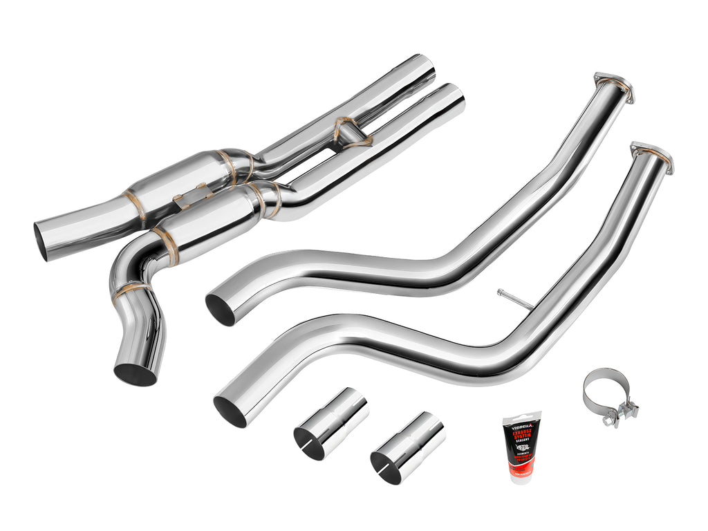 Downpipe Fmic.Pro para BMW M2 CS, M2 Competition (F87) S55 GPF/OPF + silenciador