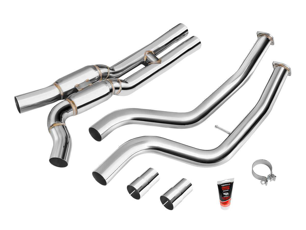 Downpipe Fmic.Pro para BMW M2 CS, M2 Competition (F87) S55 GPF/OPF + silenciador