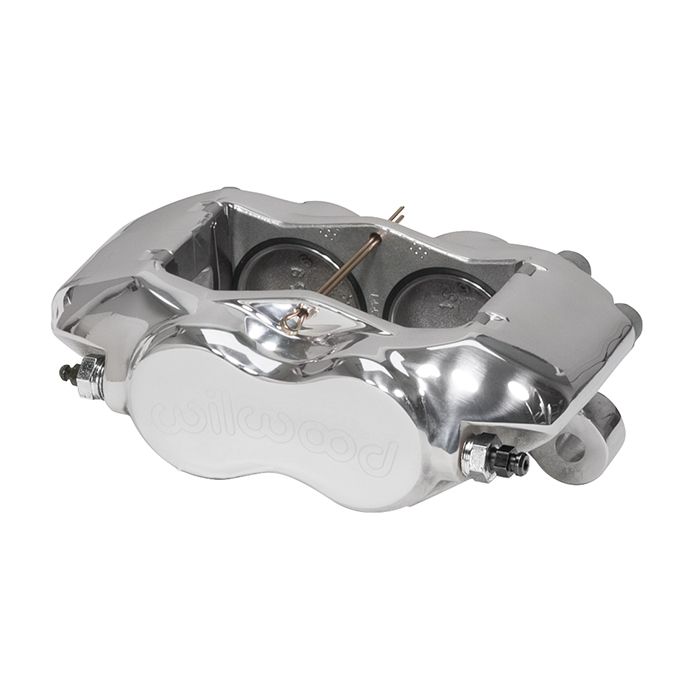 Wilwood 120-14447 Forged Dynalite I-DS Brake Caliper, Universal, Lug Mount, 4-Piston, Polished.