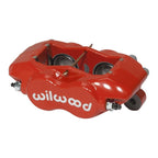 Wilwood 120-14447 Dynalite I-DS Forged Universal Nut Mount 4-Piston Caliper, Red.