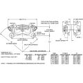Wilwood 120-13841 Forged Dynalite Universal Internal Mount 4-Piston Caliper, Polished.