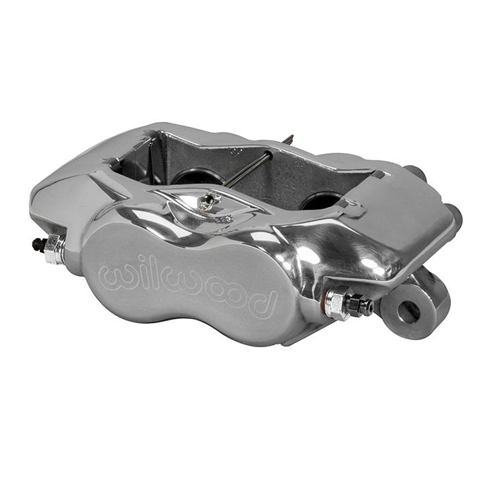 Wilwood 120-13845 Forged Dynalite Universal Inboard Mount 4-Piston Brake Caliper, Polished.