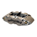 Pinza de freno radial universal Wilwood 120-11782 Superlite forjada, estrecha, de 4 pistones, niquelada.