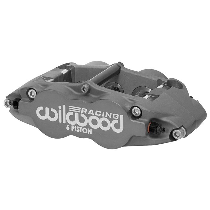 Pinza de freno Wilwood 120-13267 Superlite forjada de montaje radial, derecha, 6 pistones