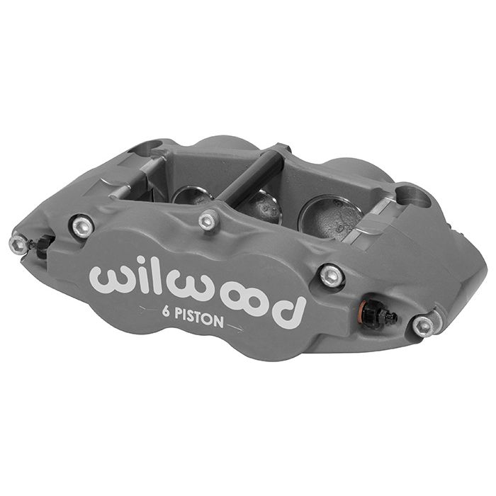 Pinza de freno Wilwood 120-13237 Superlite forjada de montaje radial, derecha, 6 pistones