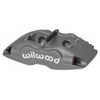Pinza de freno Wilwood 120-11331 Forged Superlite interna de 4 pistones con montaje de 4 pernos, lado derecho